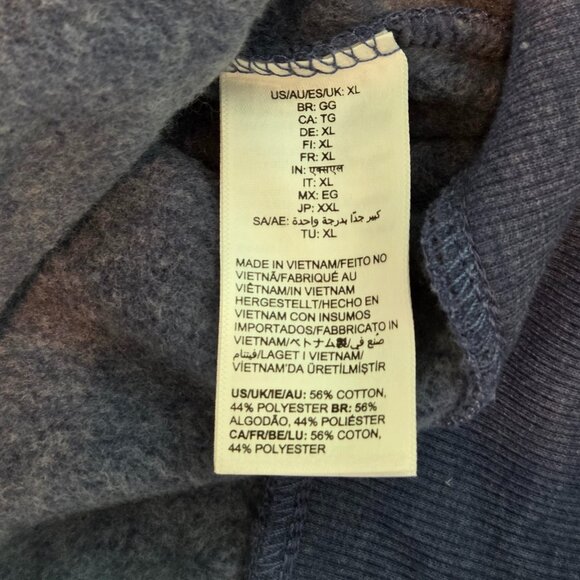 Amazon Essentials Men’s Full-Zip Track Jacket, XL, Heather Navy Blue - Picture 3 of 7